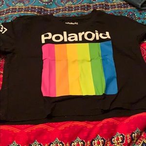 Polaroid crop top